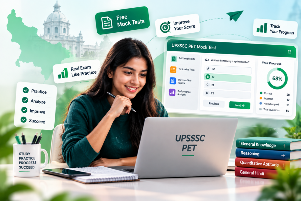 UPSSSC PET Study Success Scene askreach.in